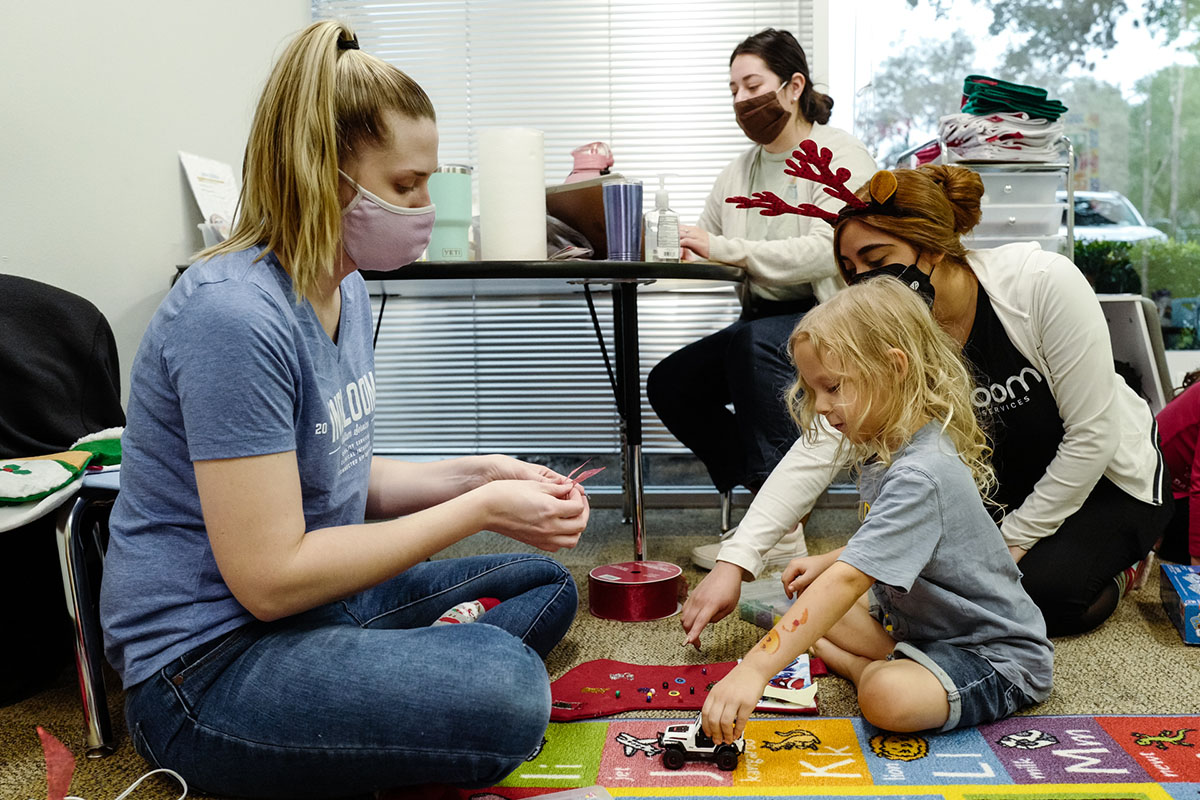 Children progress more rapidly toward goals when parents are actively involved in their therapy. We love to help families and caregivers!