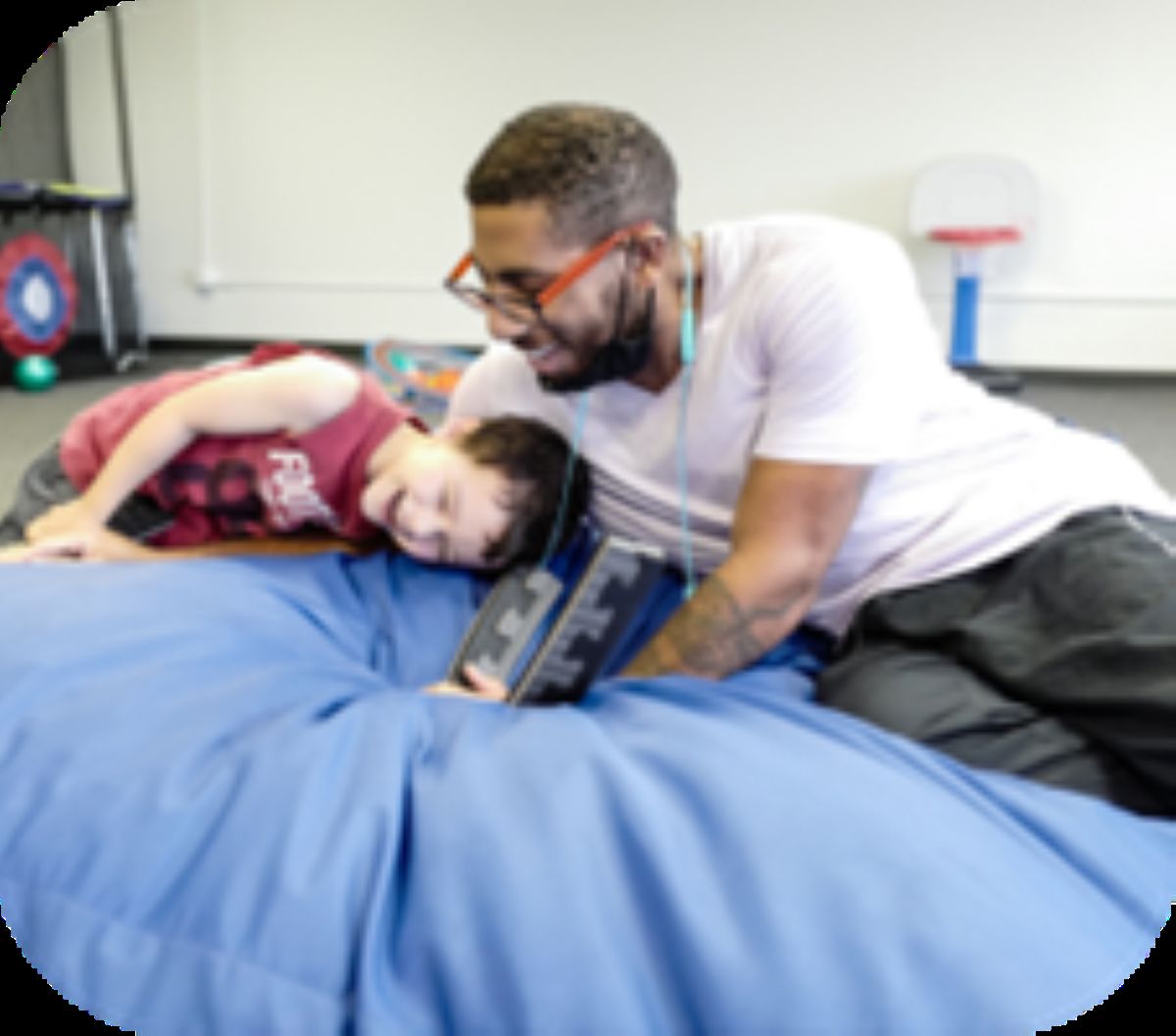 Inbloom Autism Services RBT Interacting with Children